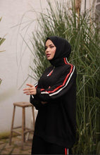 Charger l'image dans la galerie, Casual Tracksuit - Black &amp; Red

