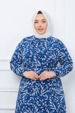 Load image into Gallery viewer, Plus Size Elegant Printed Dress
