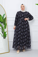 Load image into Gallery viewer, Plus Size Elegant Printed Dress
