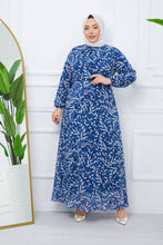 Load image into Gallery viewer, Plus Size Elegant Printed Dress
