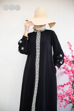 Load image into Gallery viewer, Elegant Embroidered Abaya
