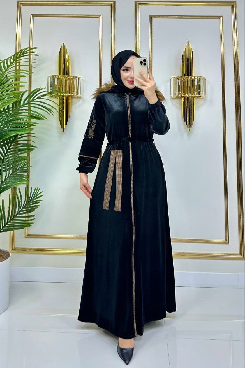 Velvet Abaya