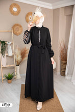 Load image into Gallery viewer, Chic Embroidered Abaya
