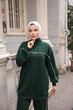 Load image into Gallery viewer, Casual Tracksuit - Dark Green
