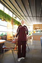Load image into Gallery viewer, Elegant Tracksuit - Burgundy
