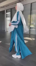 Load and play video in Gallery viewer, Three-Piece Long Jacket Set
