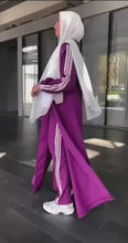 Load and play video in Gallery viewer, Three-Piece Long Jacket Set
