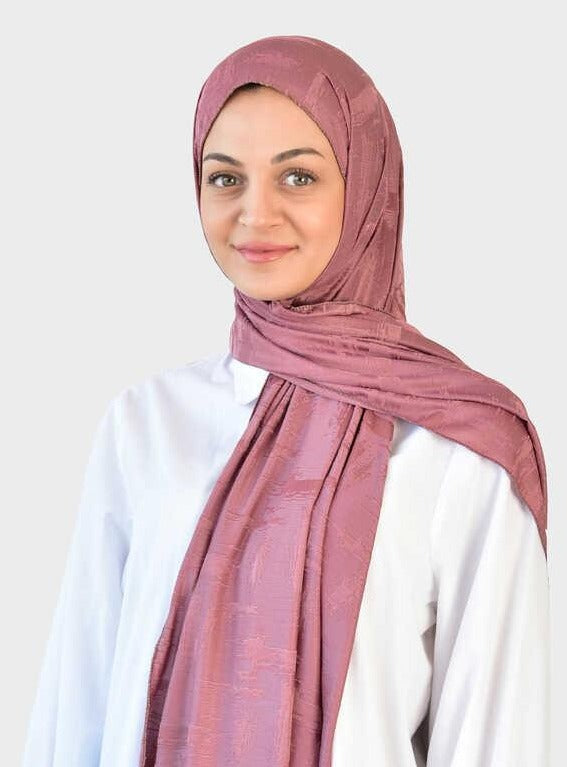 Luxury Lycra Hijab - Mauve